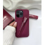  Бордовый чехол Rhode Lip Case Raspberry Jelly на айфон 14 про макс.
